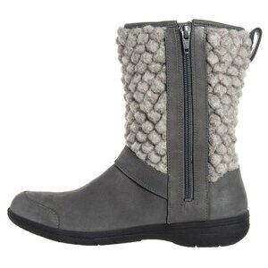 Merrell Encore Kassie Womens Wool Upper Gray Short Winter Boots Size 7 EU 37.5